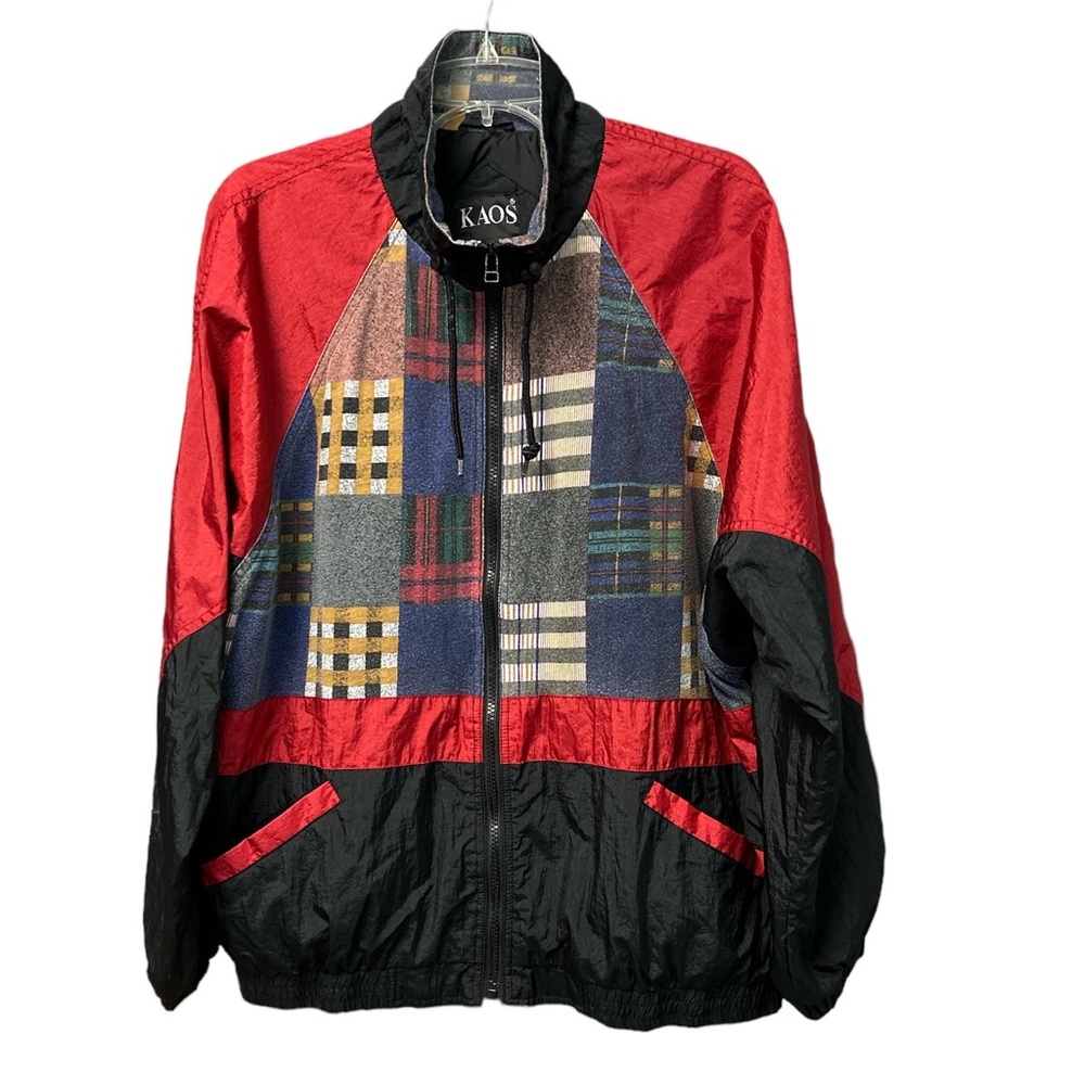 Kaos Men’s Vintage Full Zip Sport Jacket Size Large